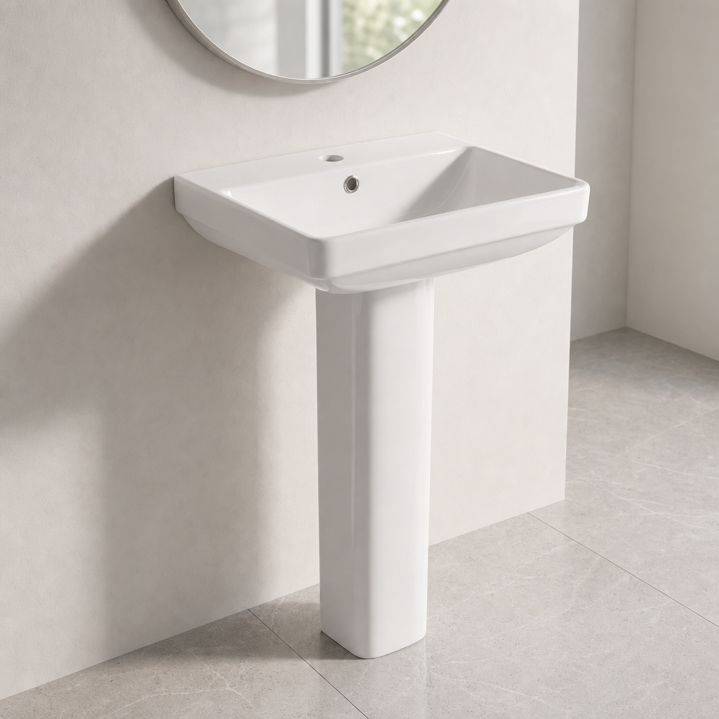 OMI-BASIN402or4202A basin with pedestal